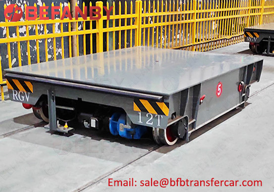 factory rgv rail cart,automated transfer trolley