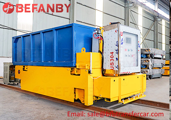 rail transfer cart,5ton electric transfer trolley