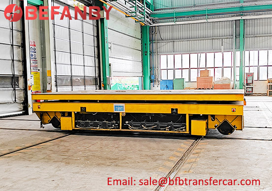 battery powered transfer cart,20t electric transfer trolley