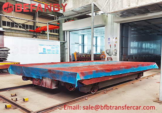 customized electric  transfer trolley,remote control electric transfer cart