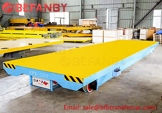 battery rail transfer carts