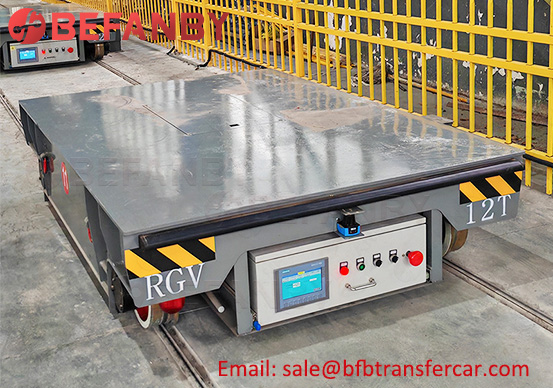 rail turntable transfer cart