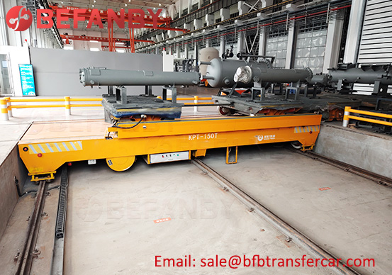 150t electric transfer trolleys,support customized  transfer cart