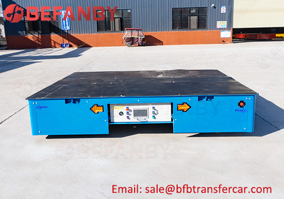 steerable transfer trolley