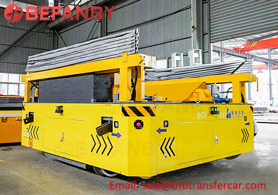 30t rgv transfer trolley,material handling transport cart