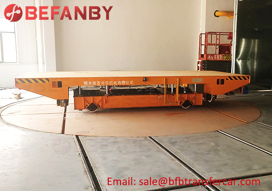 customized electric rail cart