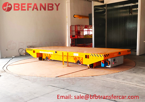 battery powered transfer trolley