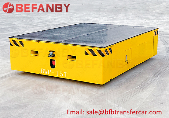 steerable electric transfer cart