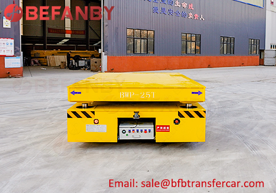 steerable electric transfer cart