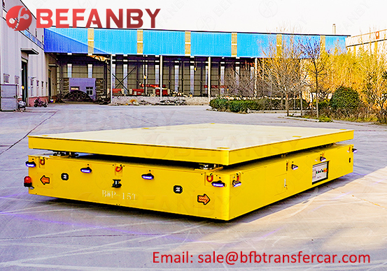 trackless battery powered cart,electric steerable handling trolley