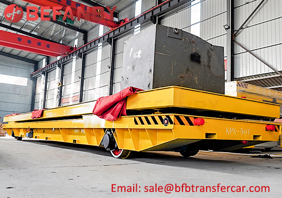 50t rail transfer cart,electric transfer cart