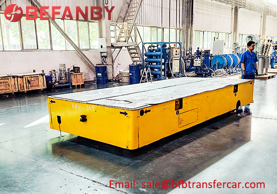 trackless steerable transfer cart