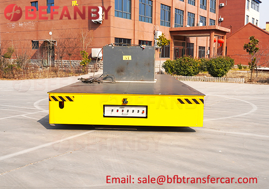 steerable electric transfer cart