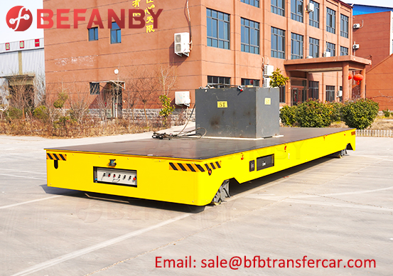 customized trackless transfer cart