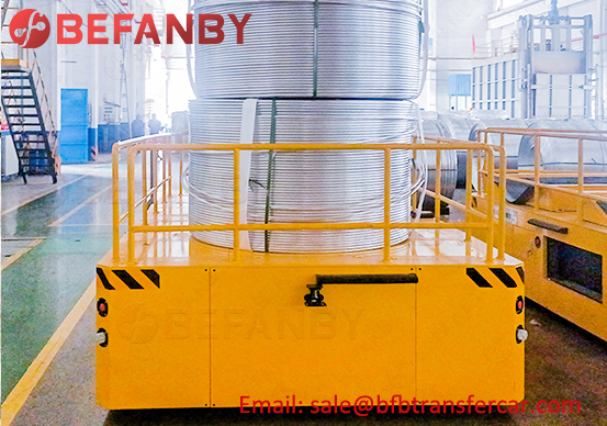 steerable transfer cart