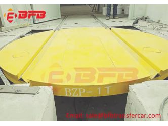 1T Workshop Industry Rail Turntable Manufacturer Technical Requirement